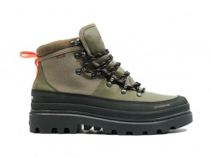 Palladium Pallatrooper Hiker Wp+ Bot Kadın Zeytin Yeşili | 53784CMHK