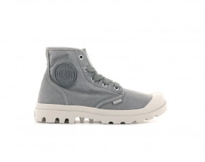 Palladium Pampa Hi Bot Kadın Gri | 10594WTKU