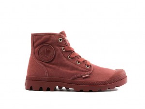 Palladium Pampa Hi Bot Kadın Kırmızı | 89412VJSR