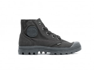 Palladium Pampa Hi Bot Kadın Siyah Siyah | 25748YVBM