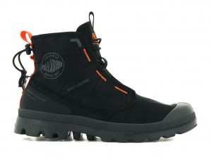 Palladium Pampa Travel Lite Bot Erkek Siyah Siyah | 67981MLYE