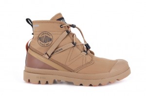 Palladium Pampa Travel Lite+ Waterproof Bot Kadın Kahverengi | 58407WGAL