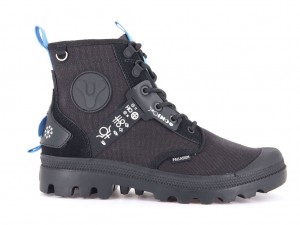 Palladium Pampa X Destiny Bot Erkek Siyah | 37416ZHKG