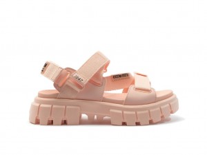 Palladium Revolt Sandal Mono Sandalet Kadın Mercan | 83125DOKH