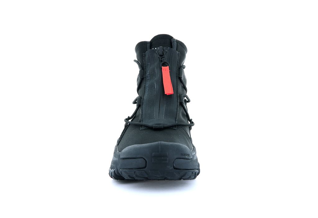 Palladium Off-grid Hi Zip Waterproof + Spor Ayakkabı Çocuk Siyah Siyah | 58479JKOX