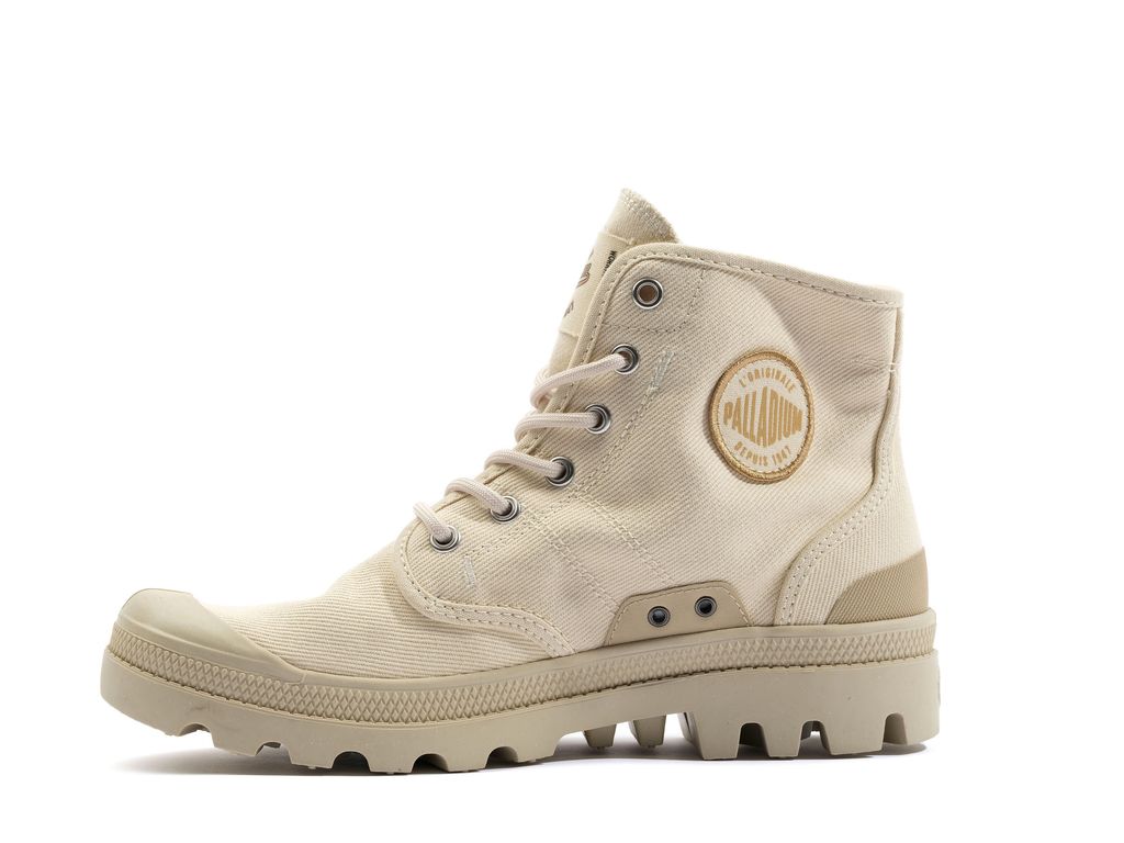 Palladium Pallabrousse Workwear Bot Erkek Sahara | 56378BAKV