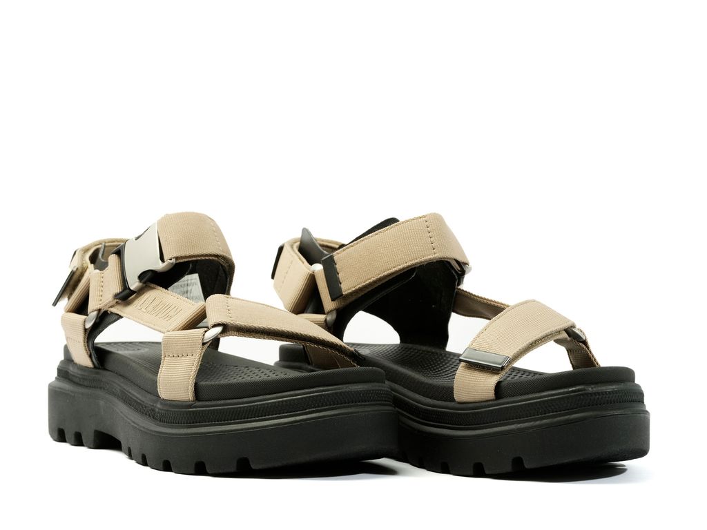 Palladium Pallacruise Strap Sandalet Kadın Dune | 68920ECKB