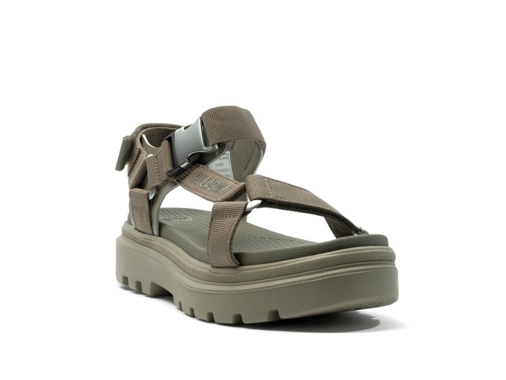 Palladium Pallacruise Strap Sandalet Kadın Yeşil | 56948BVKC