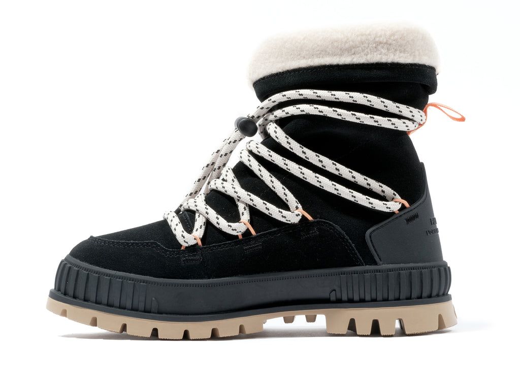 Palladium Pallashock Hiver Bot Kadın Siyah | 72813WFZM