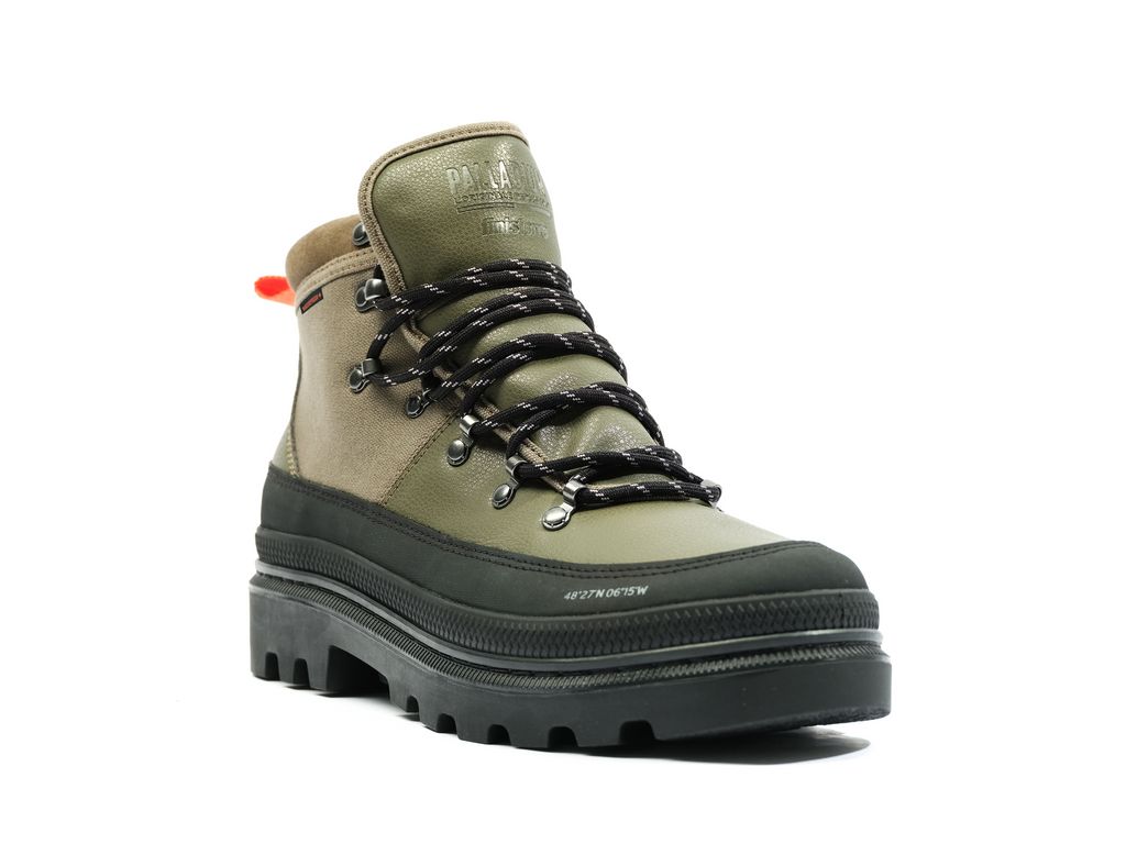 Palladium Pallatrooper Hiker Wp+ Bot Erkek Zeytin Yeşili | 13254ZVHX