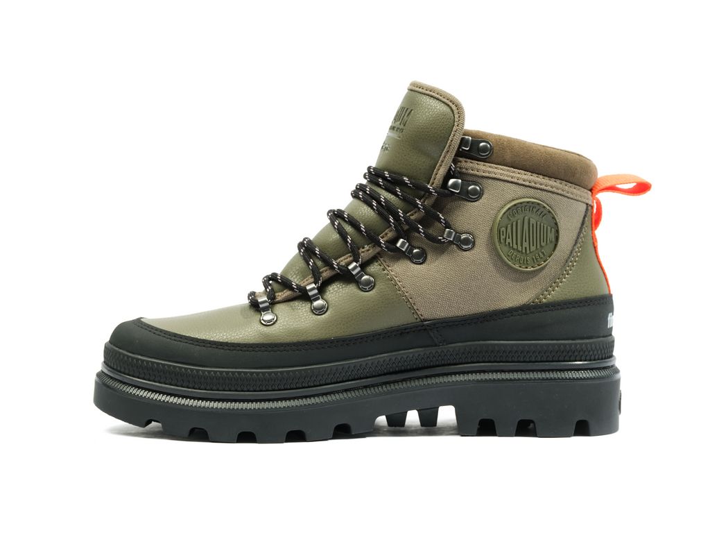 Palladium Pallatrooper Hiker Wp+ Bot Erkek Zeytin Yeşili | 13254ZVHX