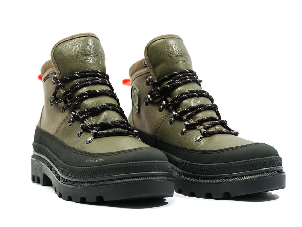 Palladium Pallatrooper Hiker Wp+ Bot Erkek Zeytin Yeşili | 13254ZVHX