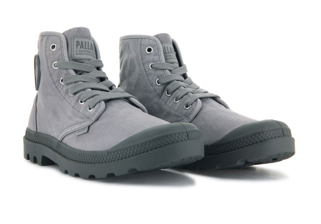 Palladium Pampa Hi Bot Erkek Gri | 73645SBUR