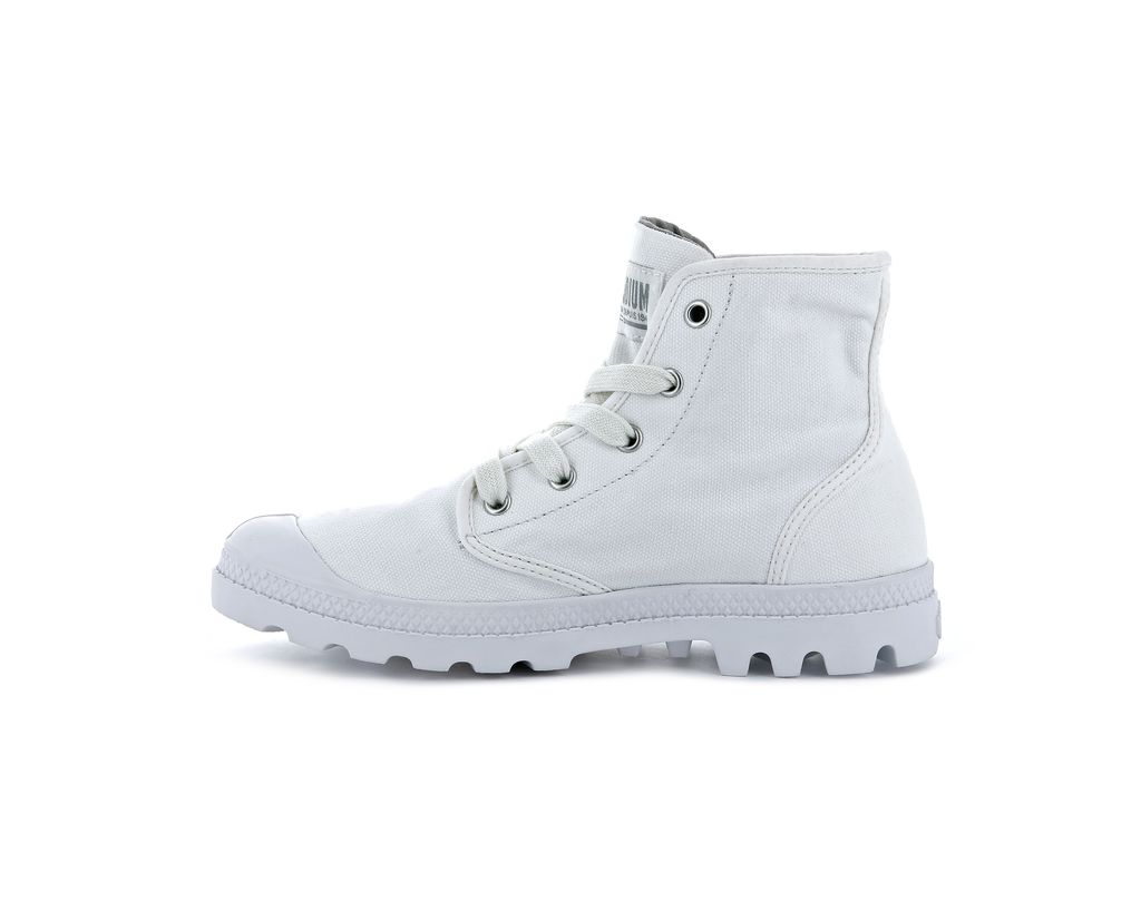 Palladium Pampa Hi Bot Kadın Beyaz | 61985DBJX