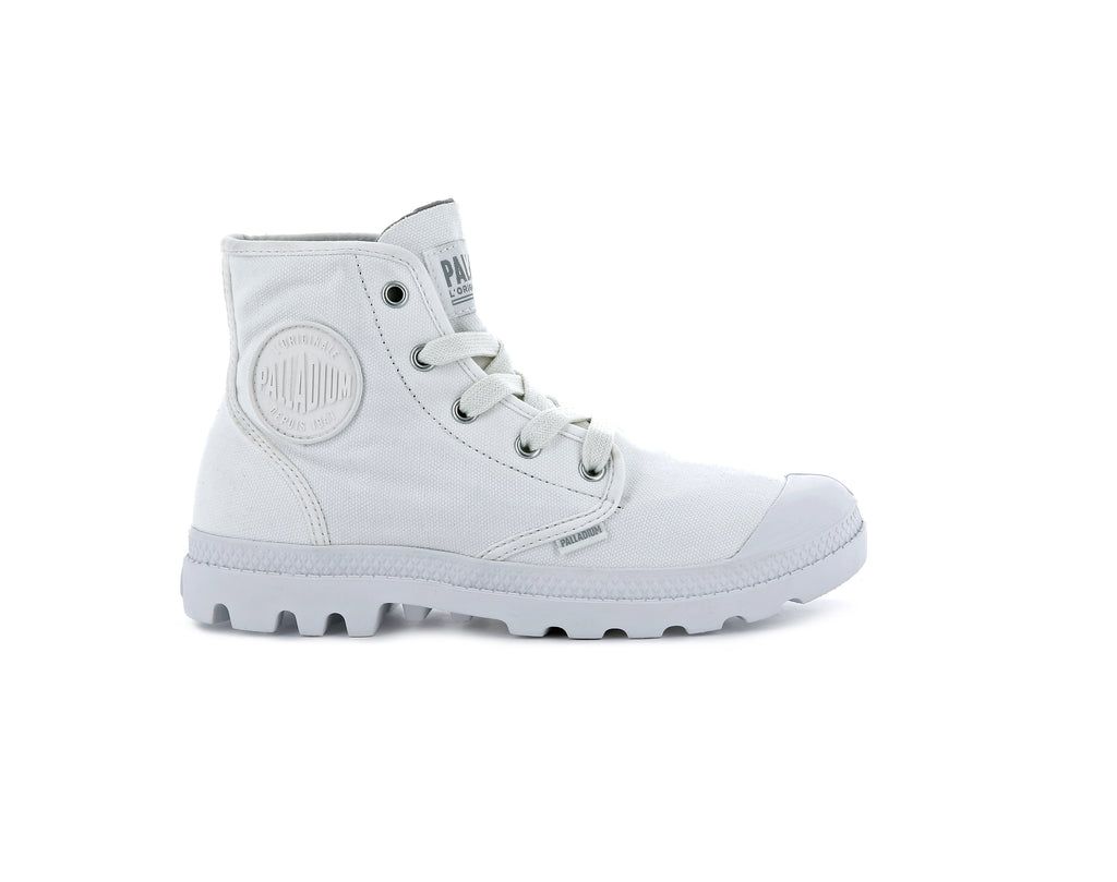 Palladium Pampa Hi Bot Kadın Beyaz | 61985DBJX