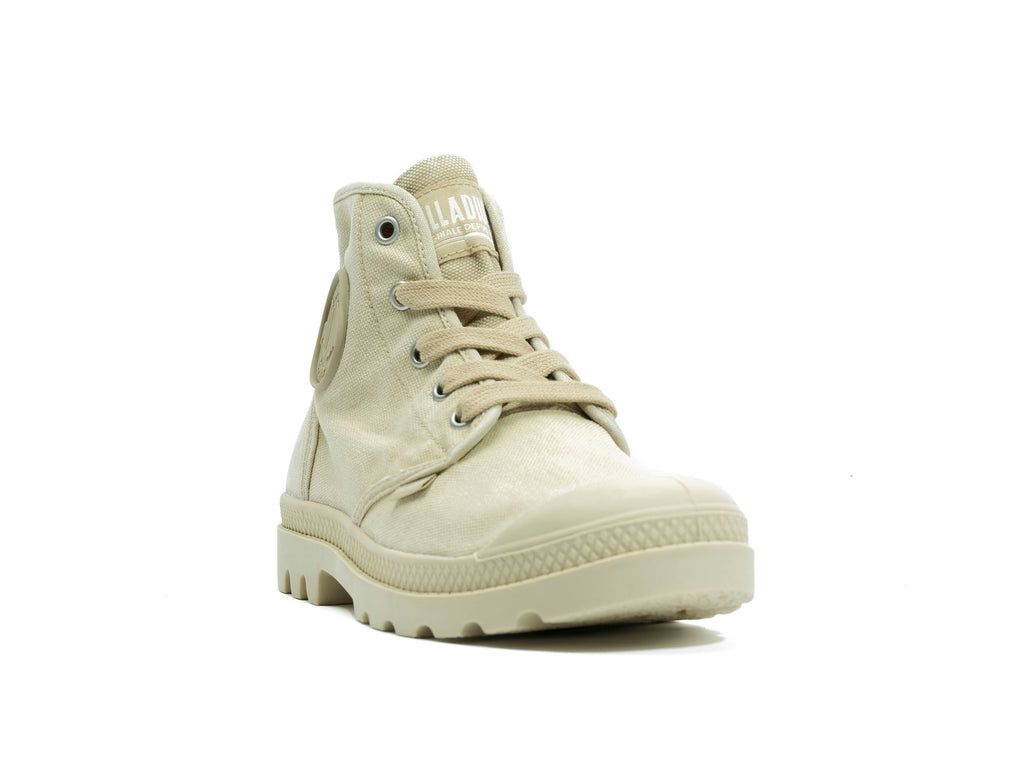 Palladium Pampa Hi Bot Kadın Sahara/Ecru | 72395DGES