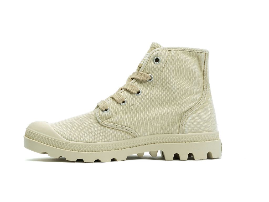 Palladium Pampa Hi Bot Kadın Sahara/Ecru | 72395DGES