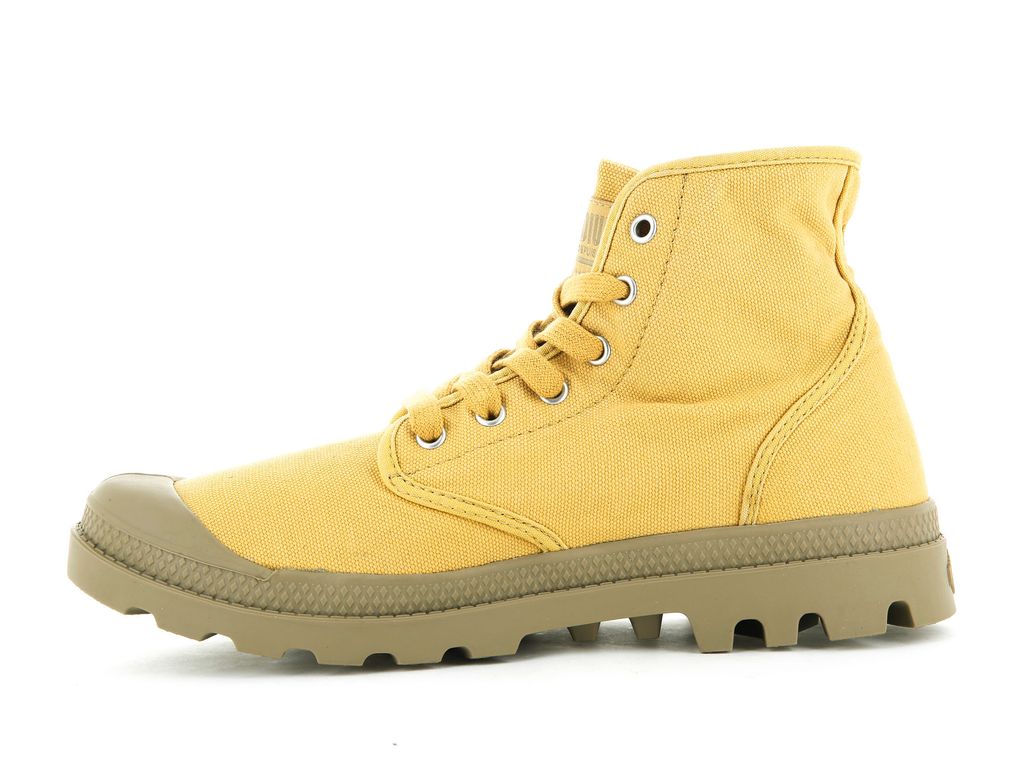 Palladium Pampa Hi Bot Kadın Turuncu Altın | 59710JZNT