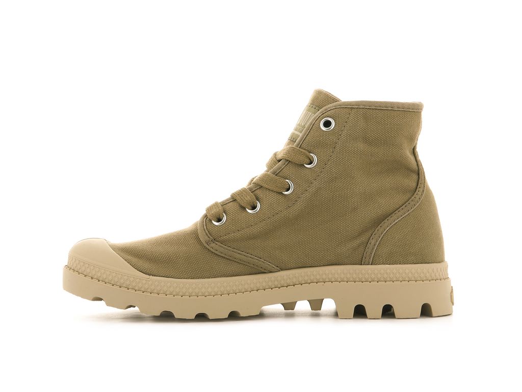 Palladium Pampa Hi Bot Kadın Zeytin Yeşili | 61802LAXO