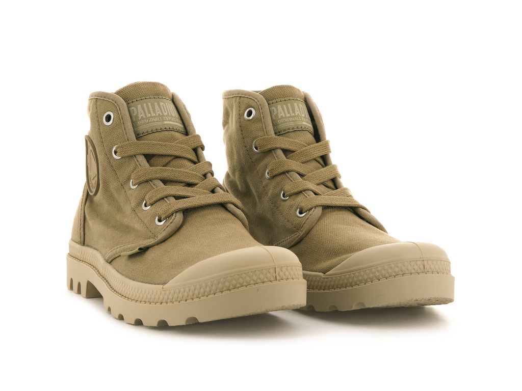 Palladium Pampa Hi Bot Kadın Zeytin Yeşili | 61802LAXO