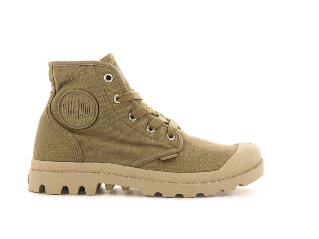 Palladium Pampa Hi Bot Kadın Zeytin Yeşili | 61802LAXO