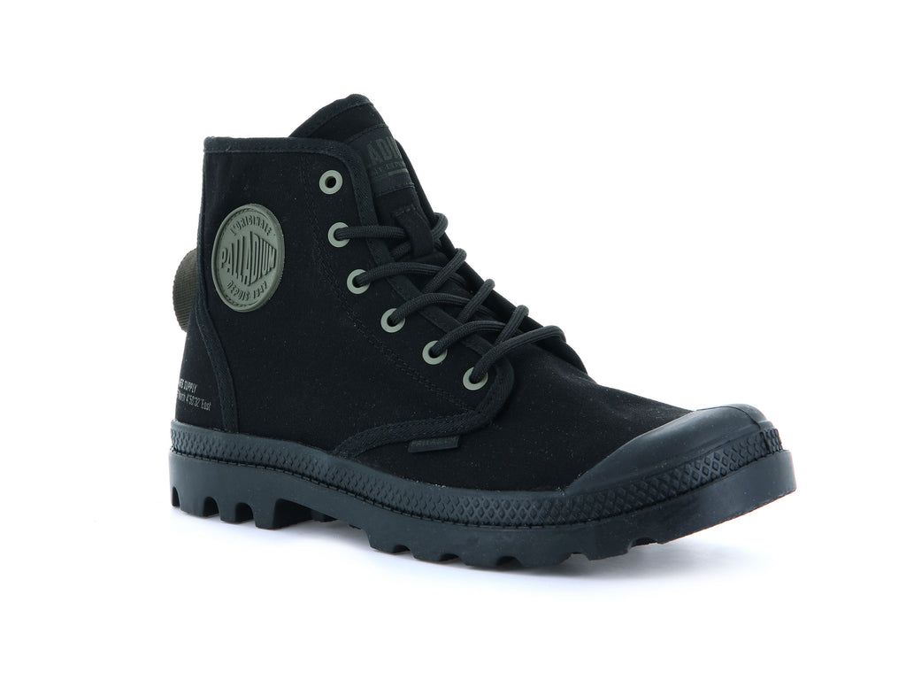 Palladium Pampa Hi Htg Supply Bot Kadın Siyah Siyah | 81253SHXO