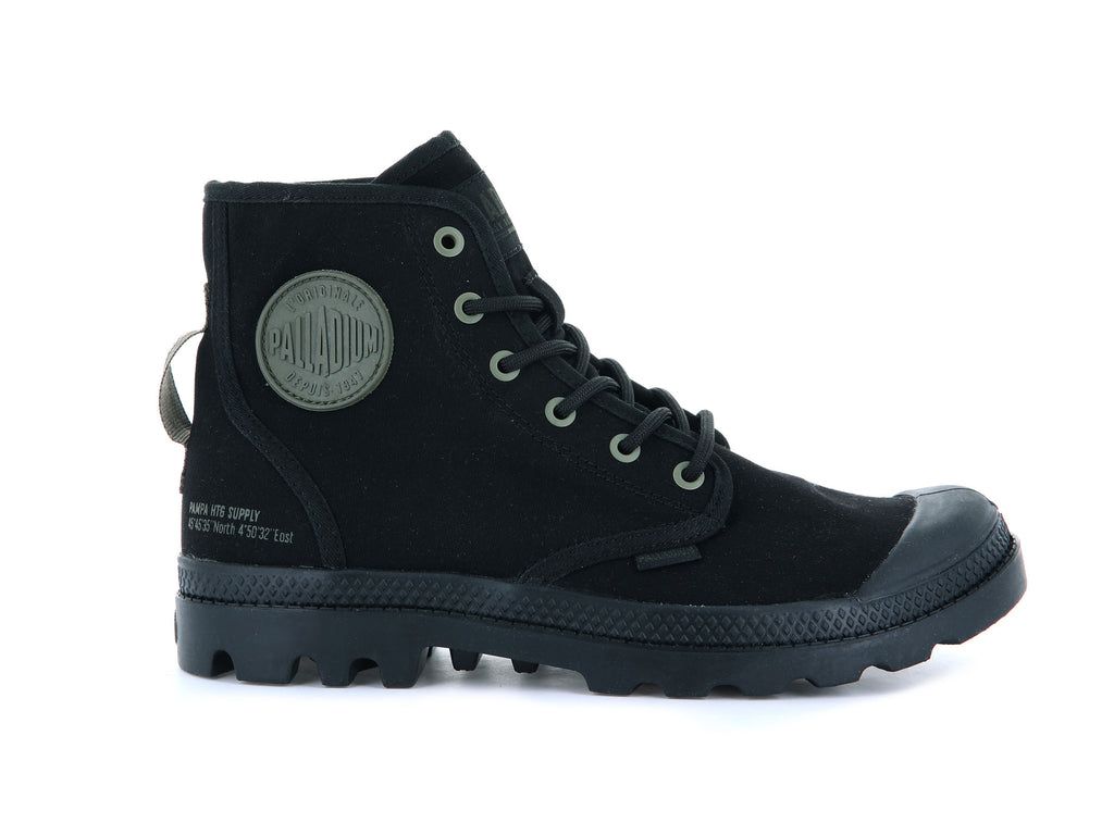 Palladium Pampa Hi Htg Supply Bot Kadın Siyah Siyah | 81253SHXO