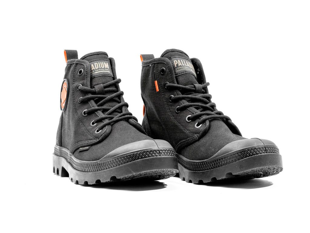 Palladium Pampa Hi Supply Rs Bot Kadın Siyah | 05438PJHQ