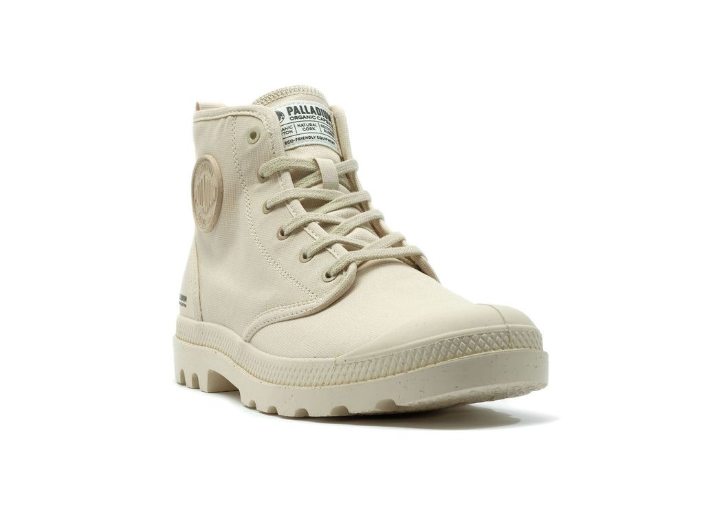 Palladium Pampa Hi Zip Organic Bot Erkek Sahara | 17609YHQA