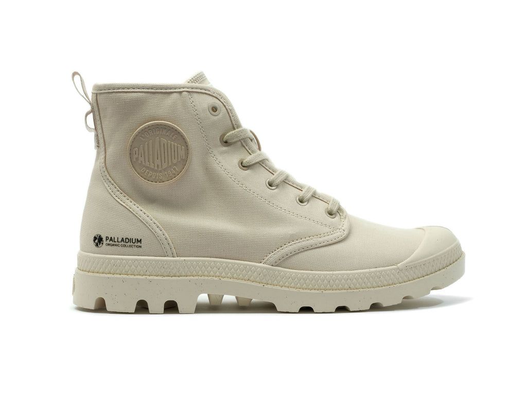 Palladium Pampa Hi Zip Organic Bot Erkek Sahara | 17609YHQA