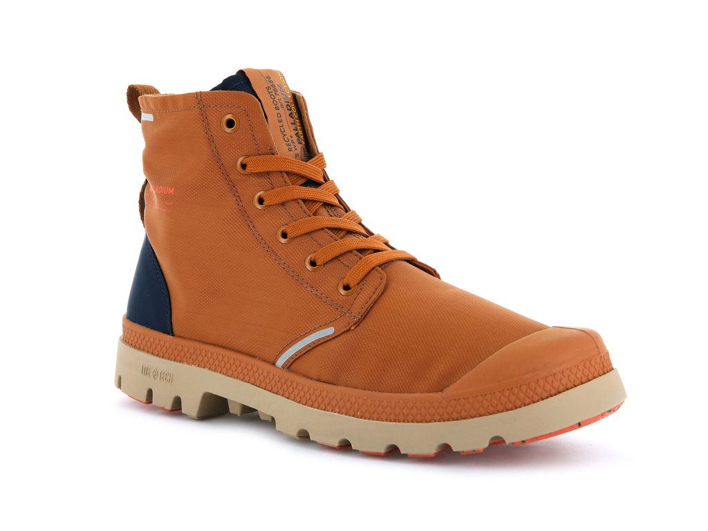 Palladium Pampa Lite+ Recycle Wp+ Bot Erkek Kahverengi Indigo | 97146RASE