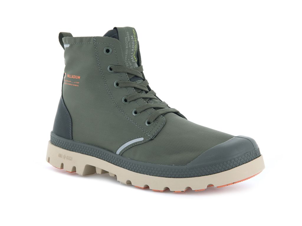 Palladium Pampa Lite+ Recycle Wp+ Bot Çocuk Zeytin Yeşili Zeytin Yeşili | 73601JICX