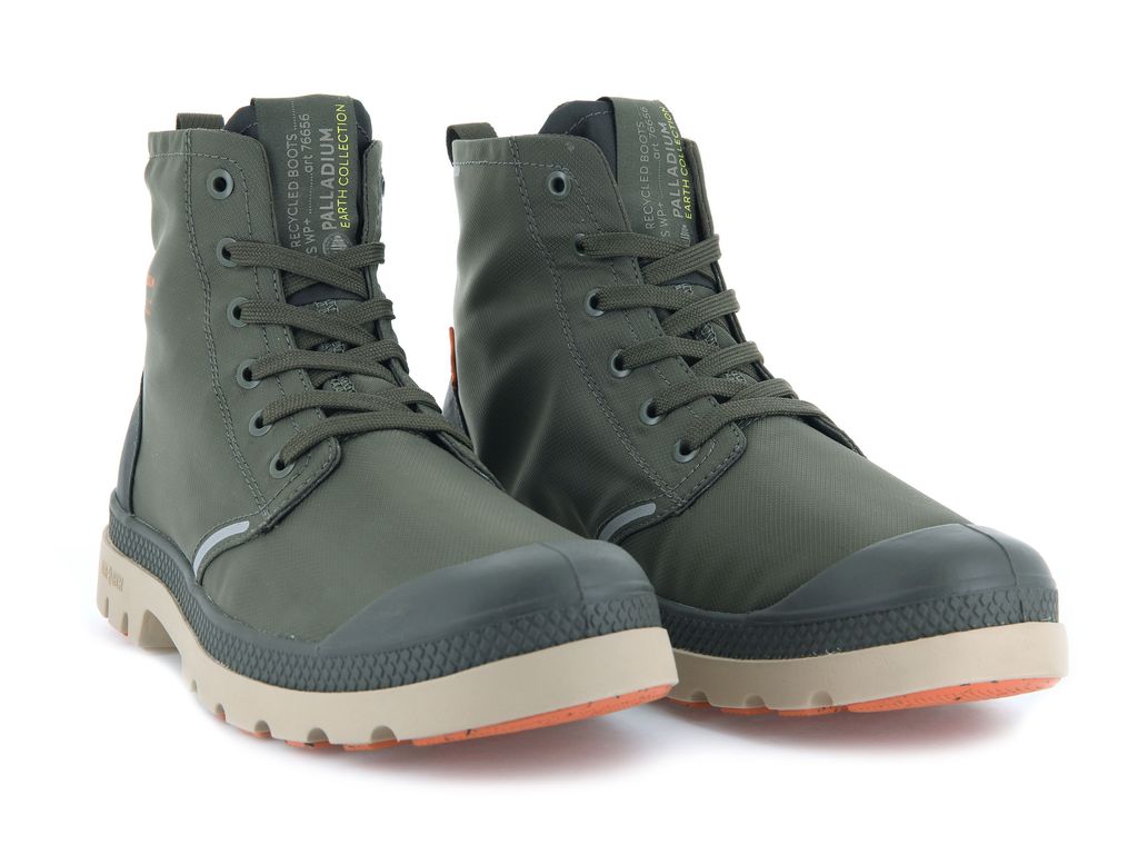 Palladium Pampa Lite+ Recycle Wp+ Bot Çocuk Zeytin Yeşili Zeytin Yeşili | 73601JICX