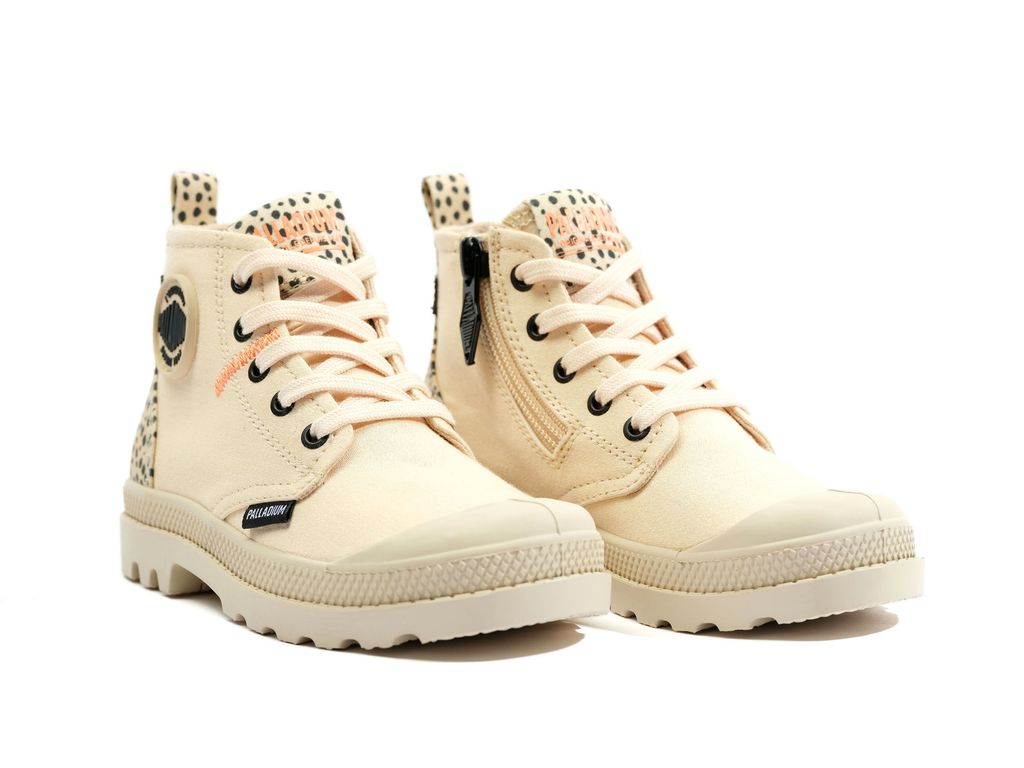 Palladium Pampa Safari Bot Çocuk Kahverengi | 54602ANHL