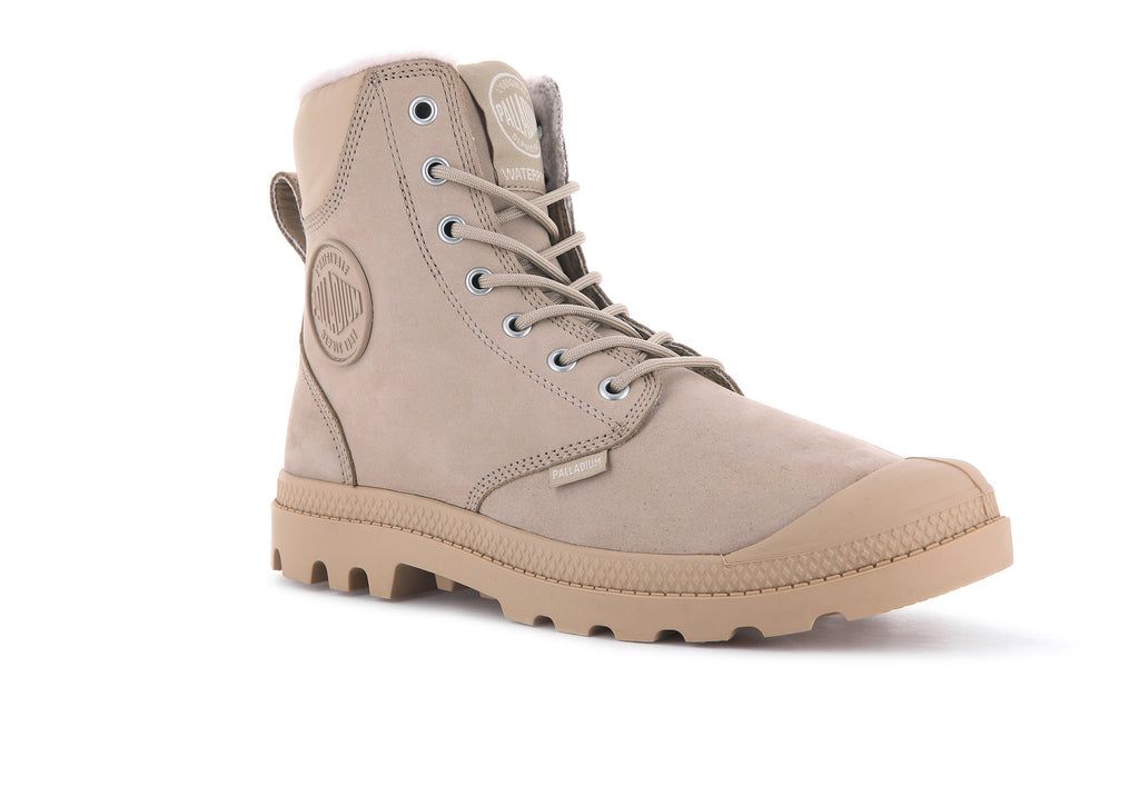 Palladium Pampa Sport Cuff Wps Bot Kadın Kahverengi | 25197LXBW