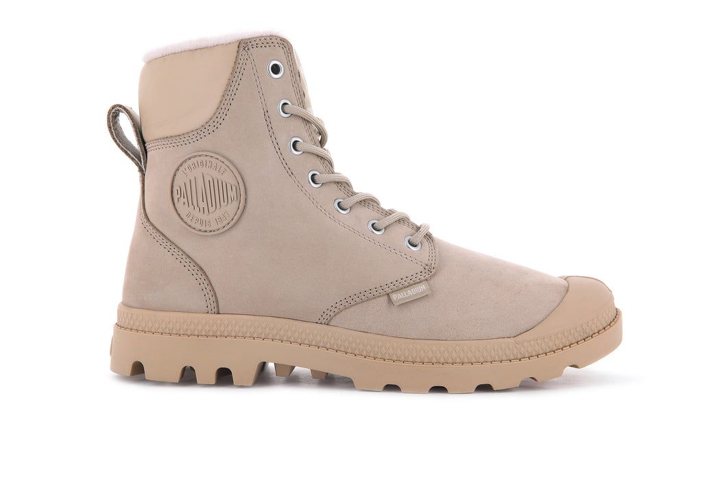 Palladium Pampa Sport Cuff Wps Bot Kadın Kahverengi | 25197LXBW