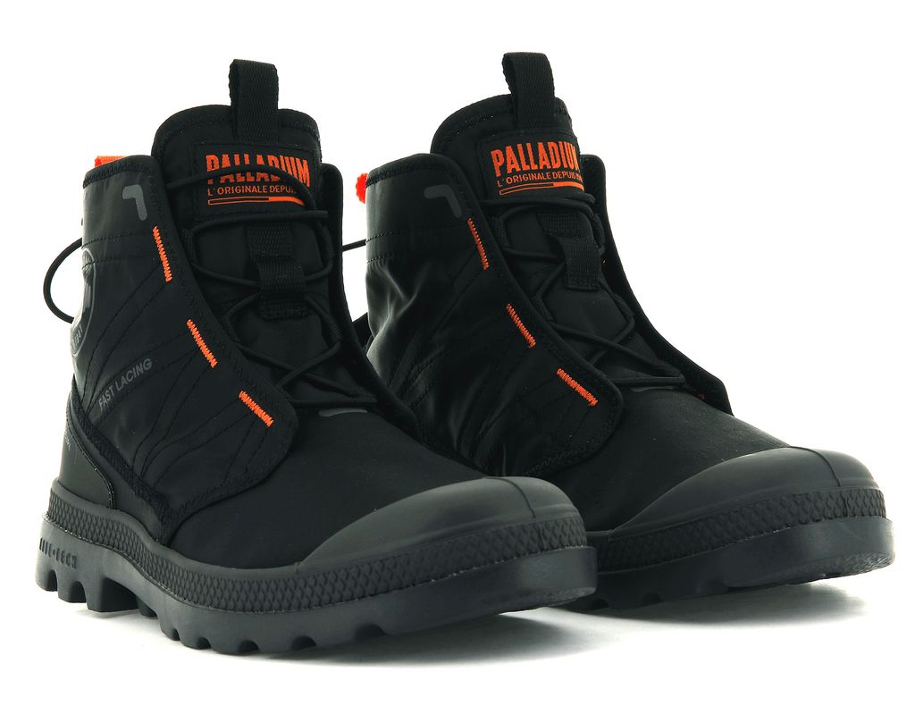 Palladium Pampa Travel Lite Bot Erkek Siyah Siyah | 67981MLYE