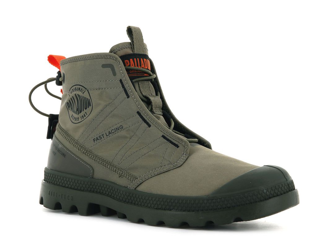 Palladium Pampa Travel Lite Bot Erkek Yeşil | 04139LPWN