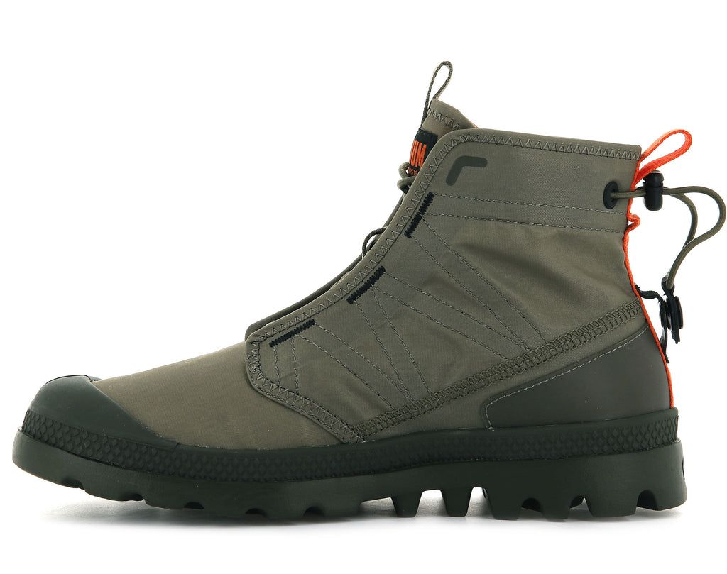 Palladium Pampa Travel Lite Bot Erkek Yeşil | 04139LPWN