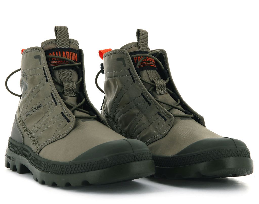 Palladium Pampa Travel Lite Bot Erkek Yeşil | 04139LPWN