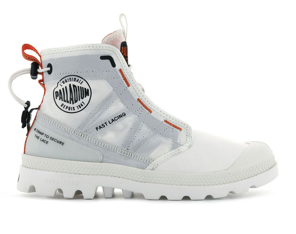 Palladium Pampa Travel Lite Bot Kadın Beyaz | 40986NDOM