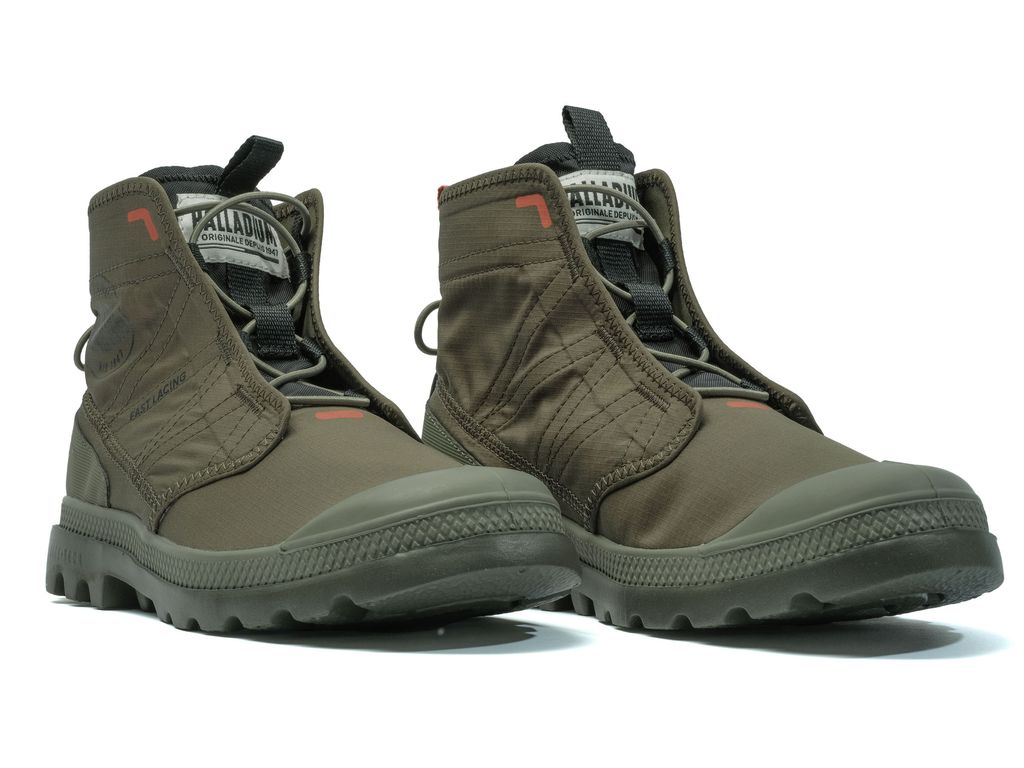 Palladium Pampa Travel Lite Rs Bot Kadın Zeytin Yeşili | 04735MZIF