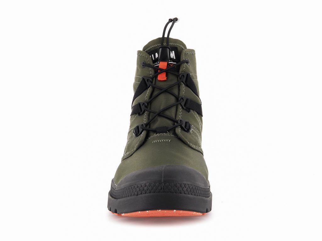 Palladium Pampa Travel Lite+ Waterproof Bot Çocuk Zeytin Yeşili | 68029RINP