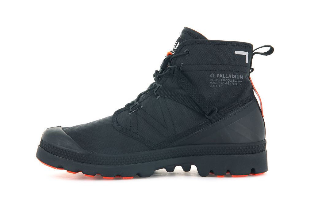 Palladium Pampa Travel Lite+ Waterproof Bot Kadın Siyah Siyah | 58439BNDX