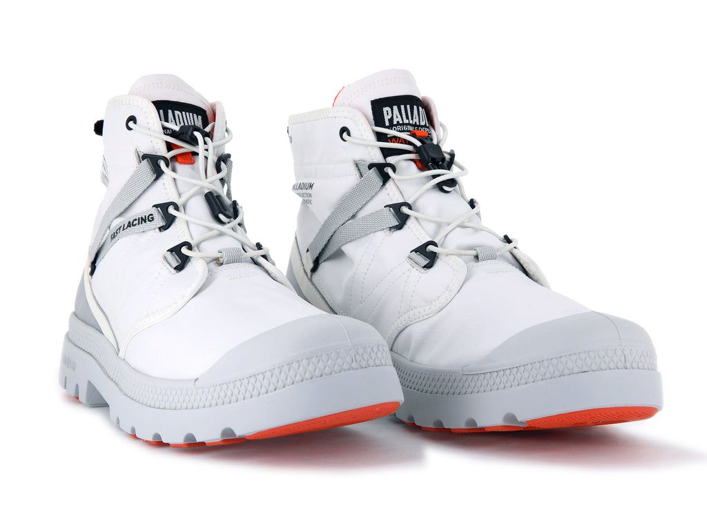 Palladium Pampa Travel Lite+ Waterproof Bot Erkek Beyaz | 51904ZLHY