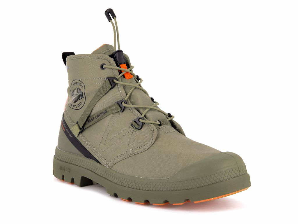 Palladium Pampa Travel Lite+ Waterproof Bot Erkek Dune | 49087VFIC