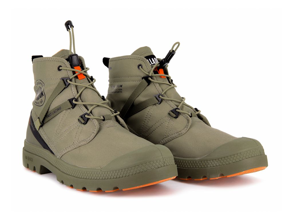 Palladium Pampa Travel Lite+ Waterproof Bot Erkek Dune | 49087VFIC