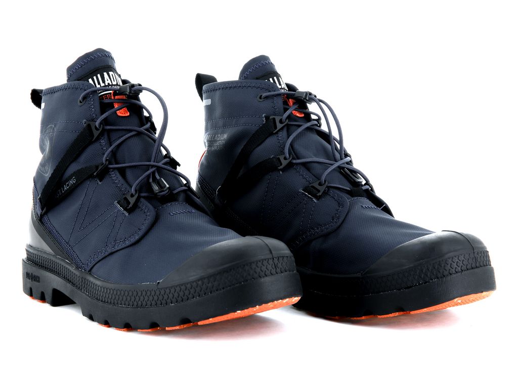 Palladium Pampa Travel Lite+ Waterproof Bot Kadın Indigo | 16423MQWA