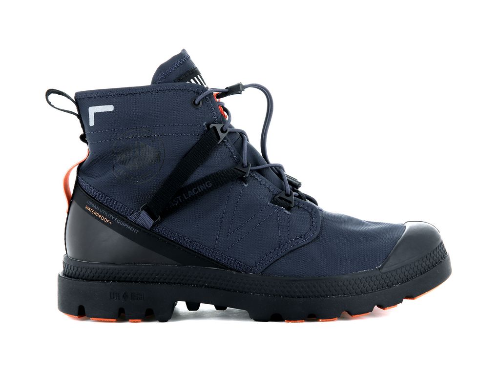 Palladium Pampa Travel Lite+ Waterproof Bot Kadın Indigo | 16423MQWA