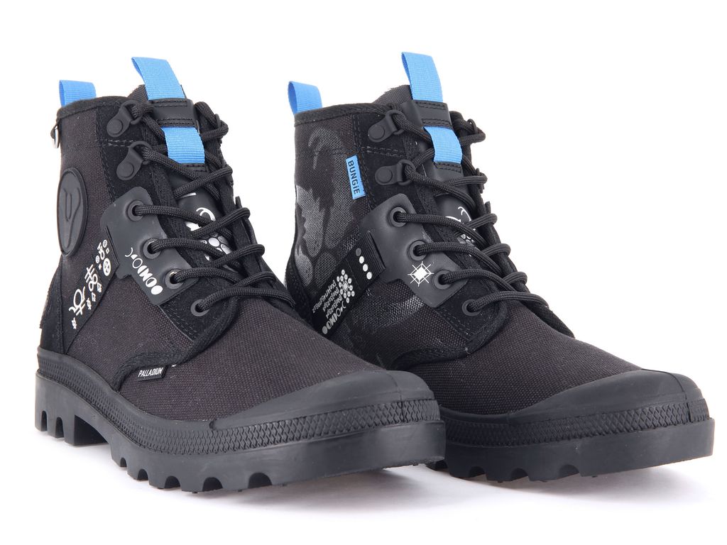 Palladium Pampa X Destiny Bot Kadın Siyah | 59013YDOH